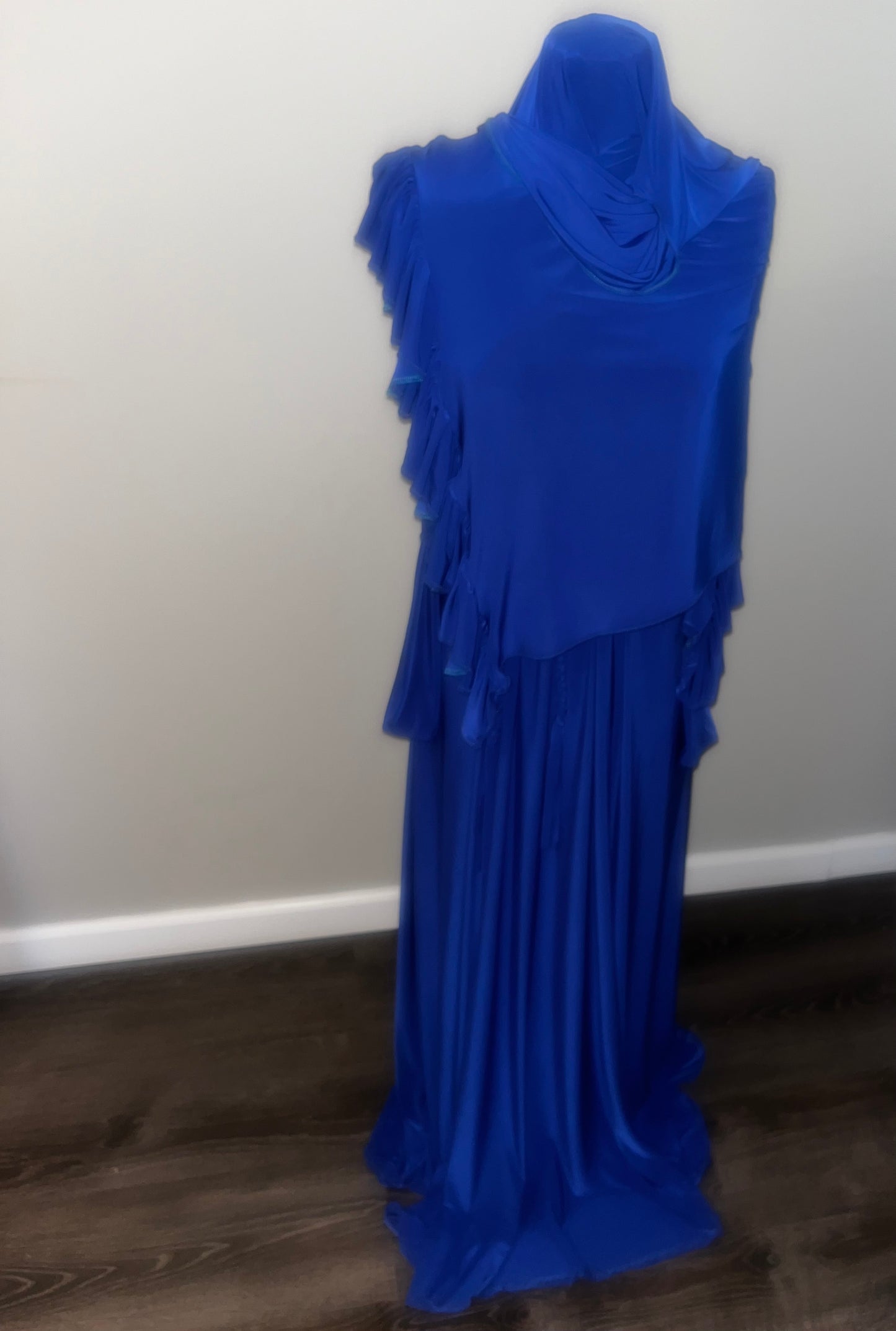 Royal Blue Flowy Aline